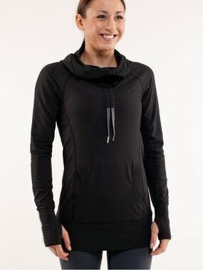 Lululemon Run: Stay On Course
Pullover Hoodie Jacket, Black, 6